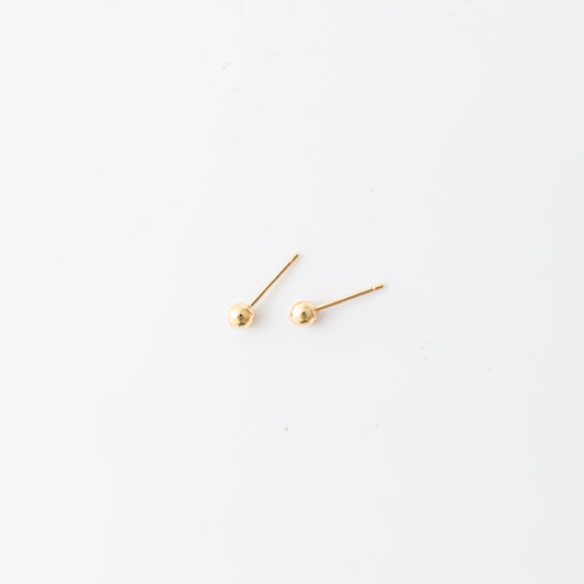 3mm ボールスタッドピアス