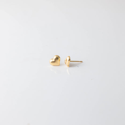 ハートスタッドピアス